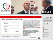 Tablet Screenshot of literatur.cvnrw.de